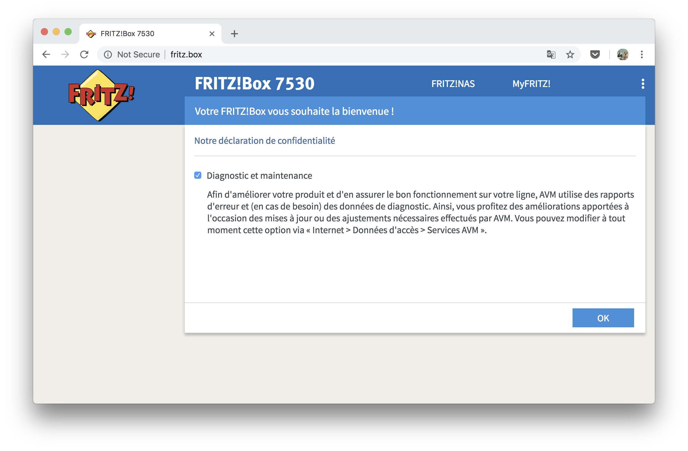 Comment installer et configurer ma FRITZ!Box 7530